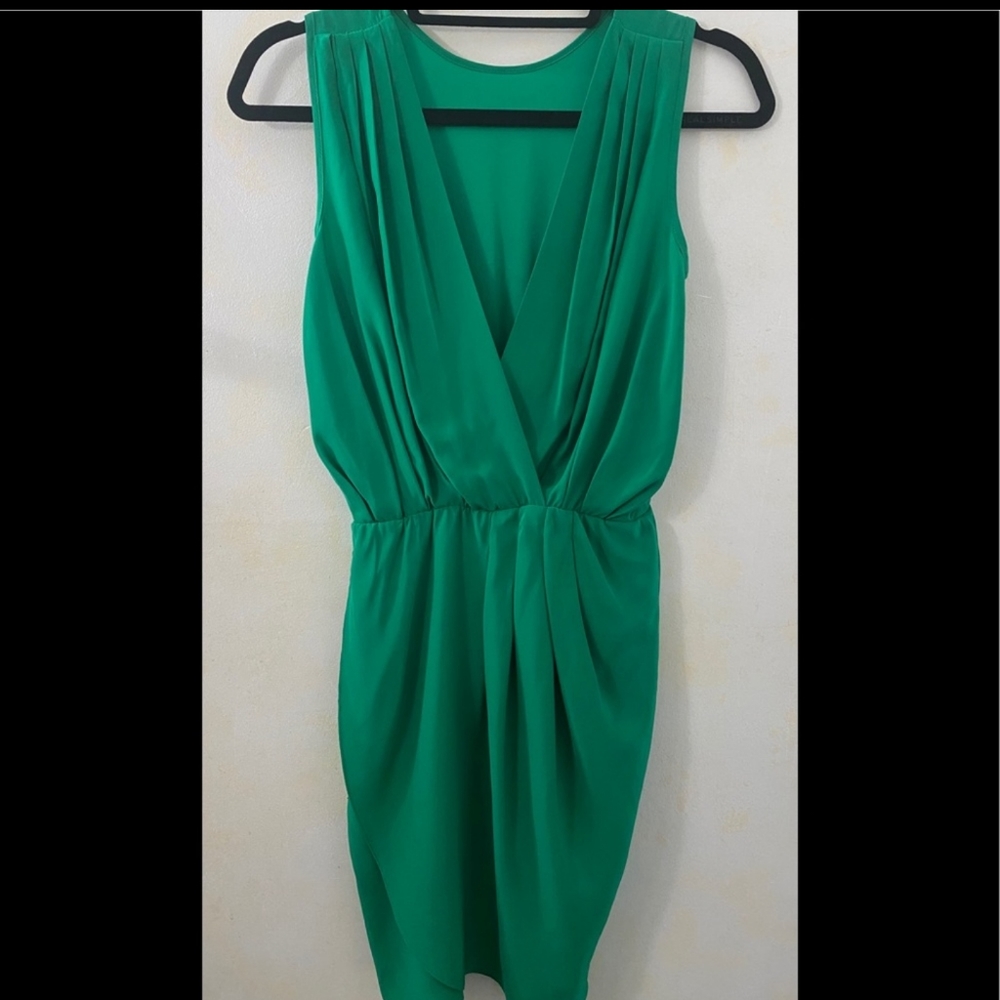 Amanda Uprichard Silk Sleeveless Wrap Dress P / XS